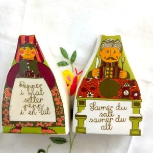 VTG Folklore Salt&Pepper Set by Figgio of Norway